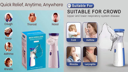 Portable Mesh Nebulizer Handheld